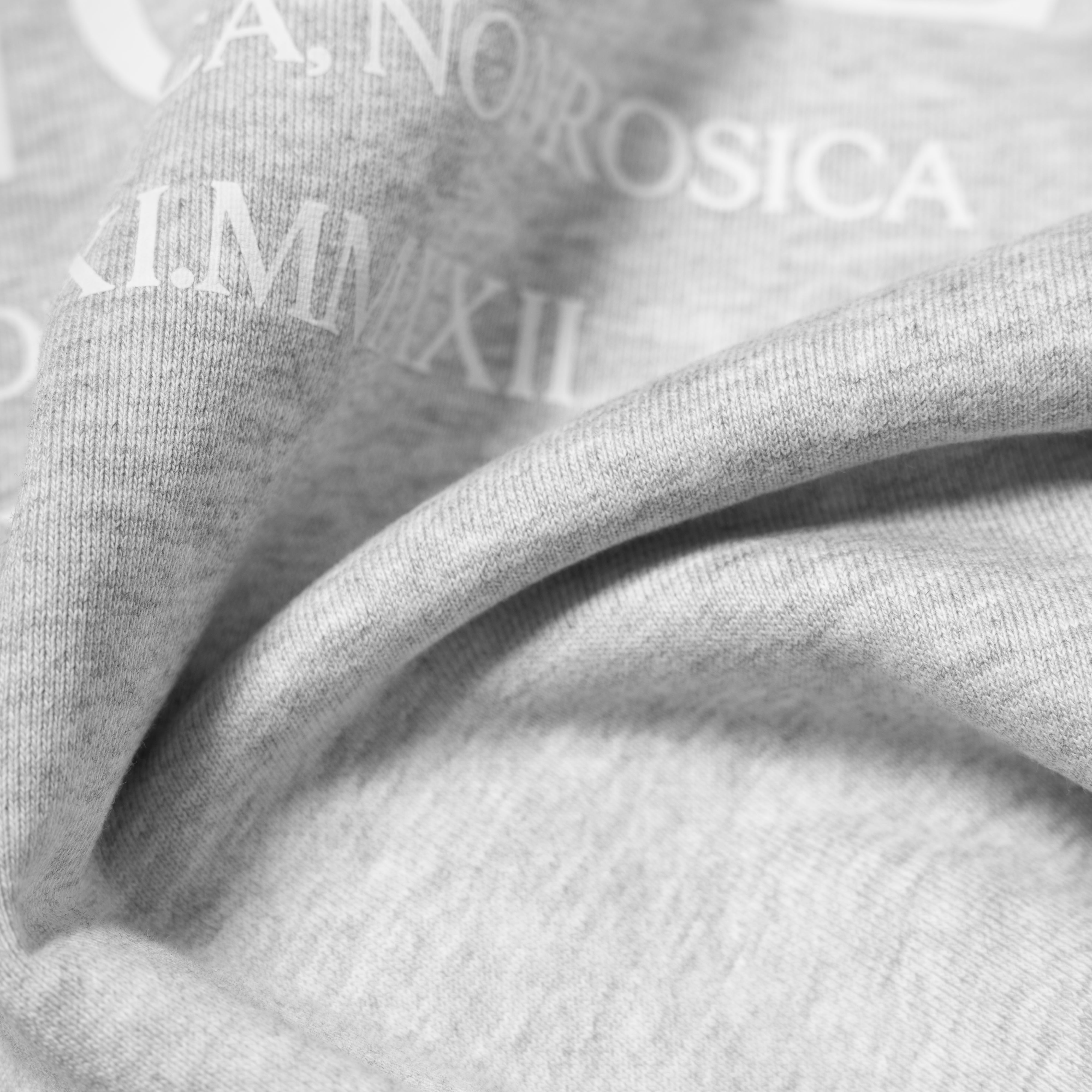 Zincello Foundry Heavyweight Sweatshirt - Grey with White Print