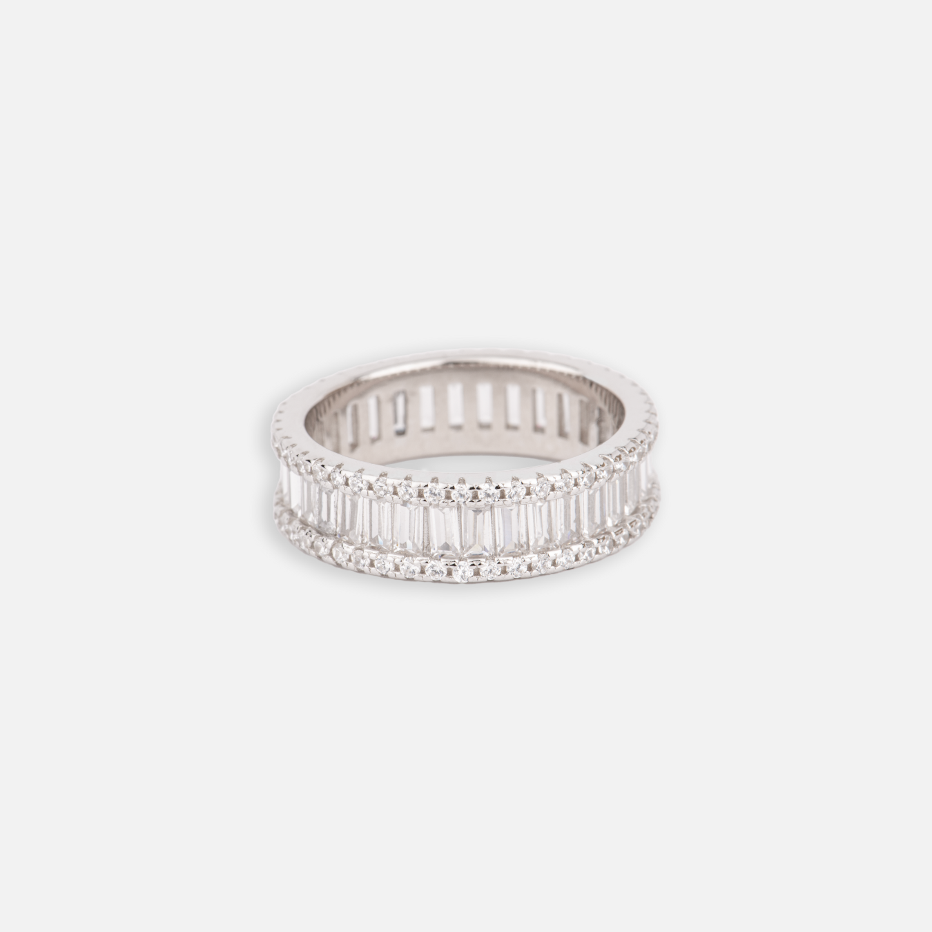 925 Sterling Silber Eternity Ring