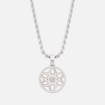 925 Sterling Silver Zincello Atom Pendant