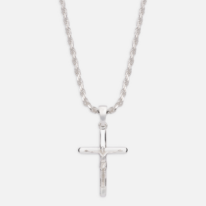 925 Sterling Silber Kruzifix Anhänger