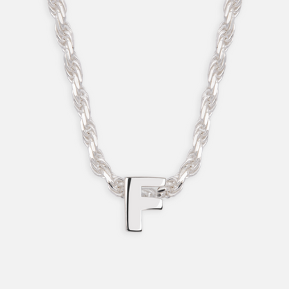 925 Sterling Silber Anfangsbuchstaben Anhänger