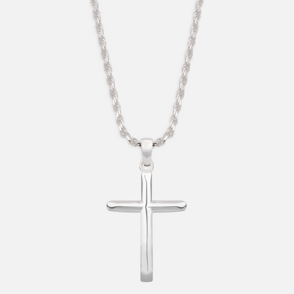 Kreuzanhänger aus 925er Sterlingsilber