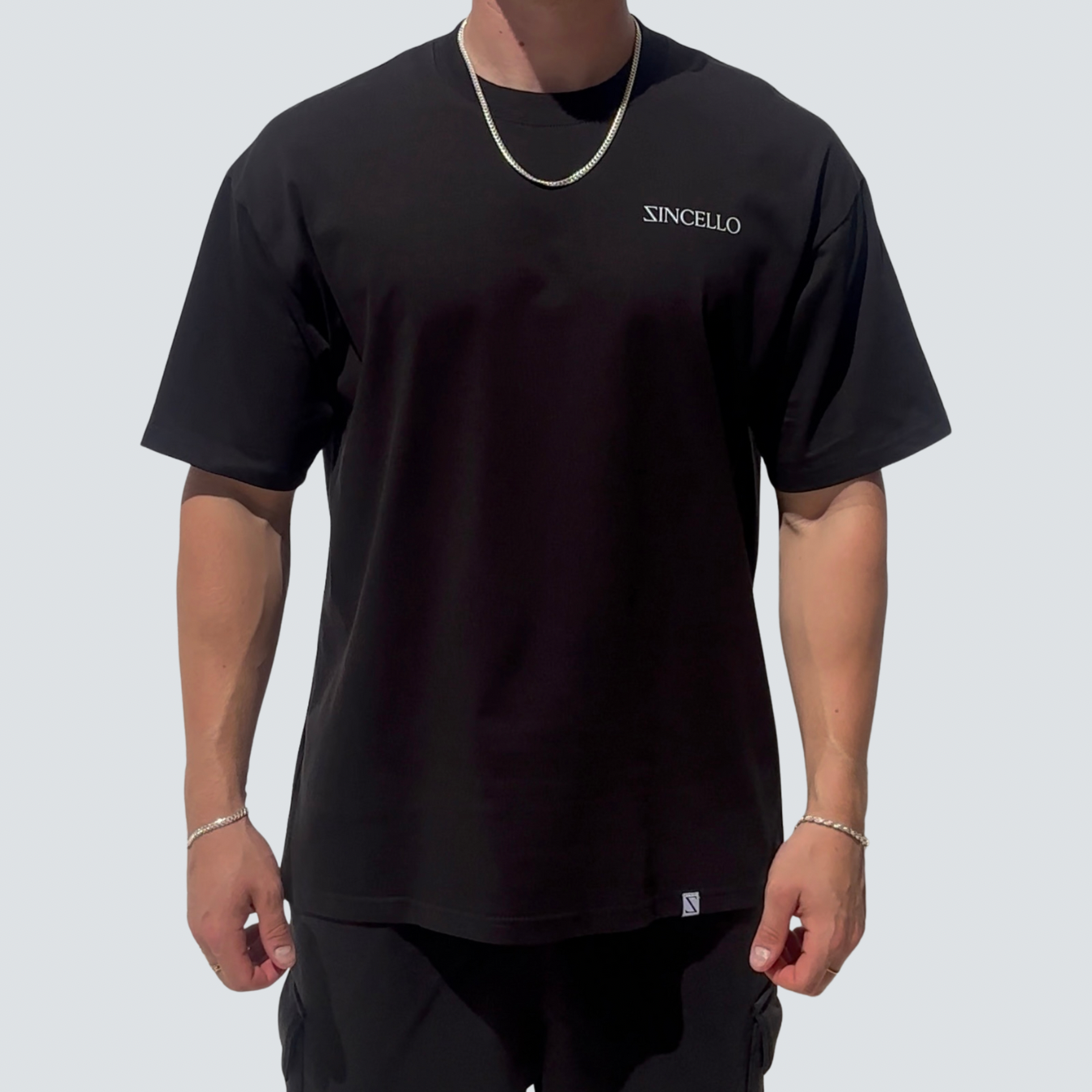 Zincello Foundry Heavyweight T-Shirt - Black