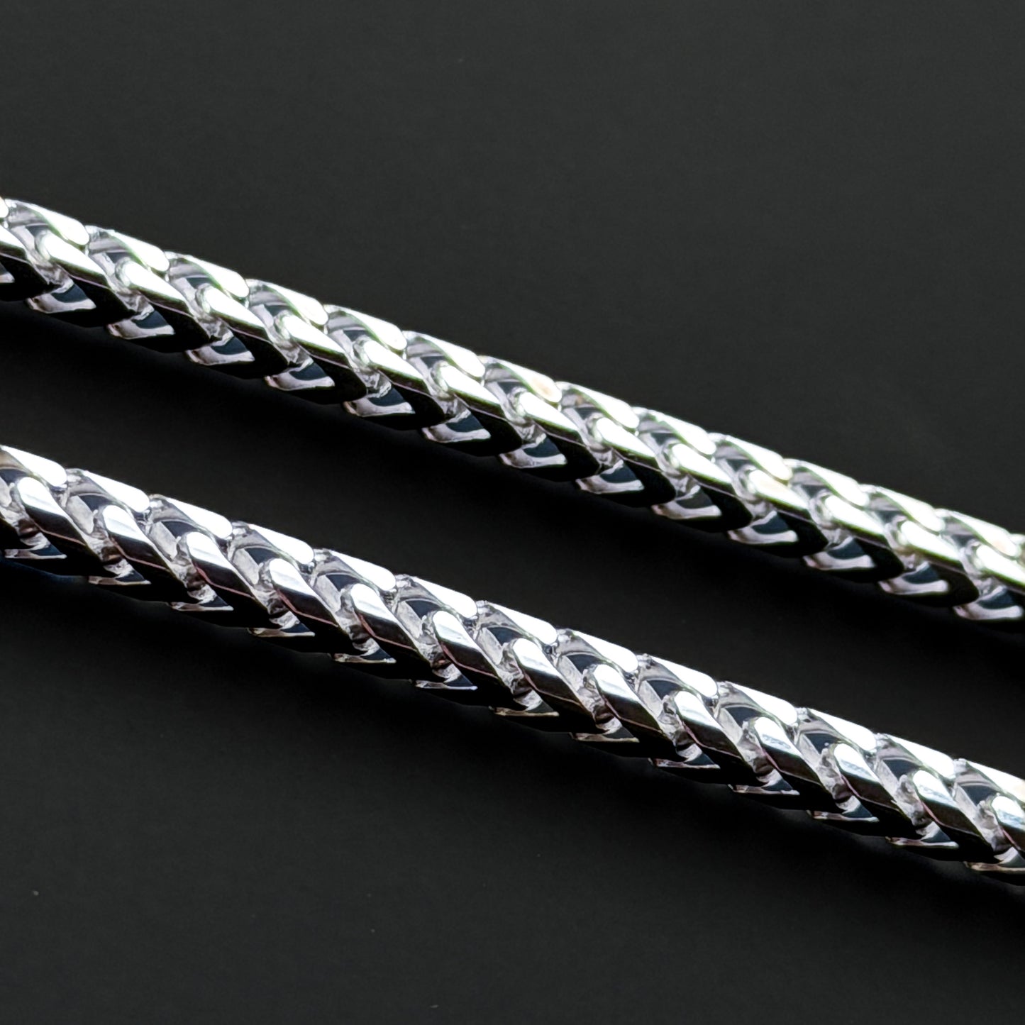 925 Sterling Silver 3.5mm Franco Chain