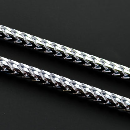 925 Sterling Silver 3.5mm Franco Chain