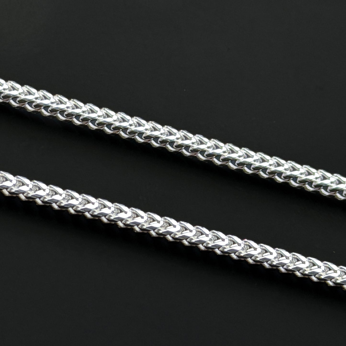 925 Sterling Silver 2.3mm Franco Chain