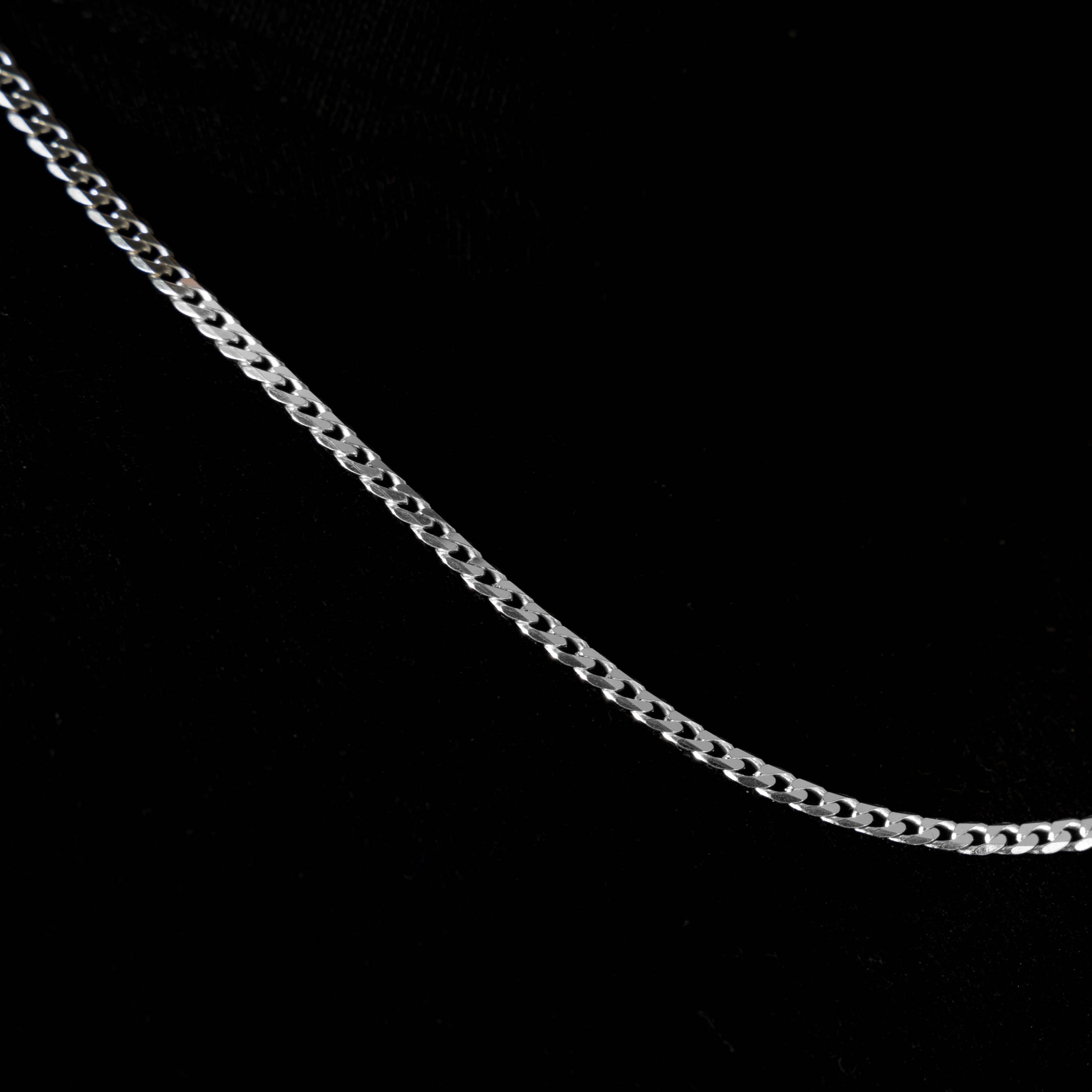 925 Sterling Silver 3mm Curb Chain