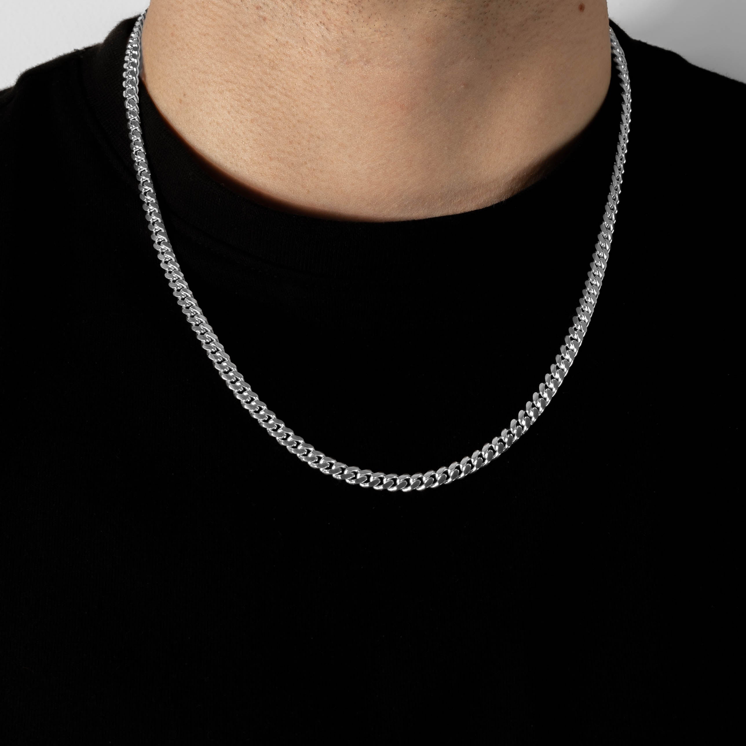 925 Sterling Silver 5mm Cuban Chain