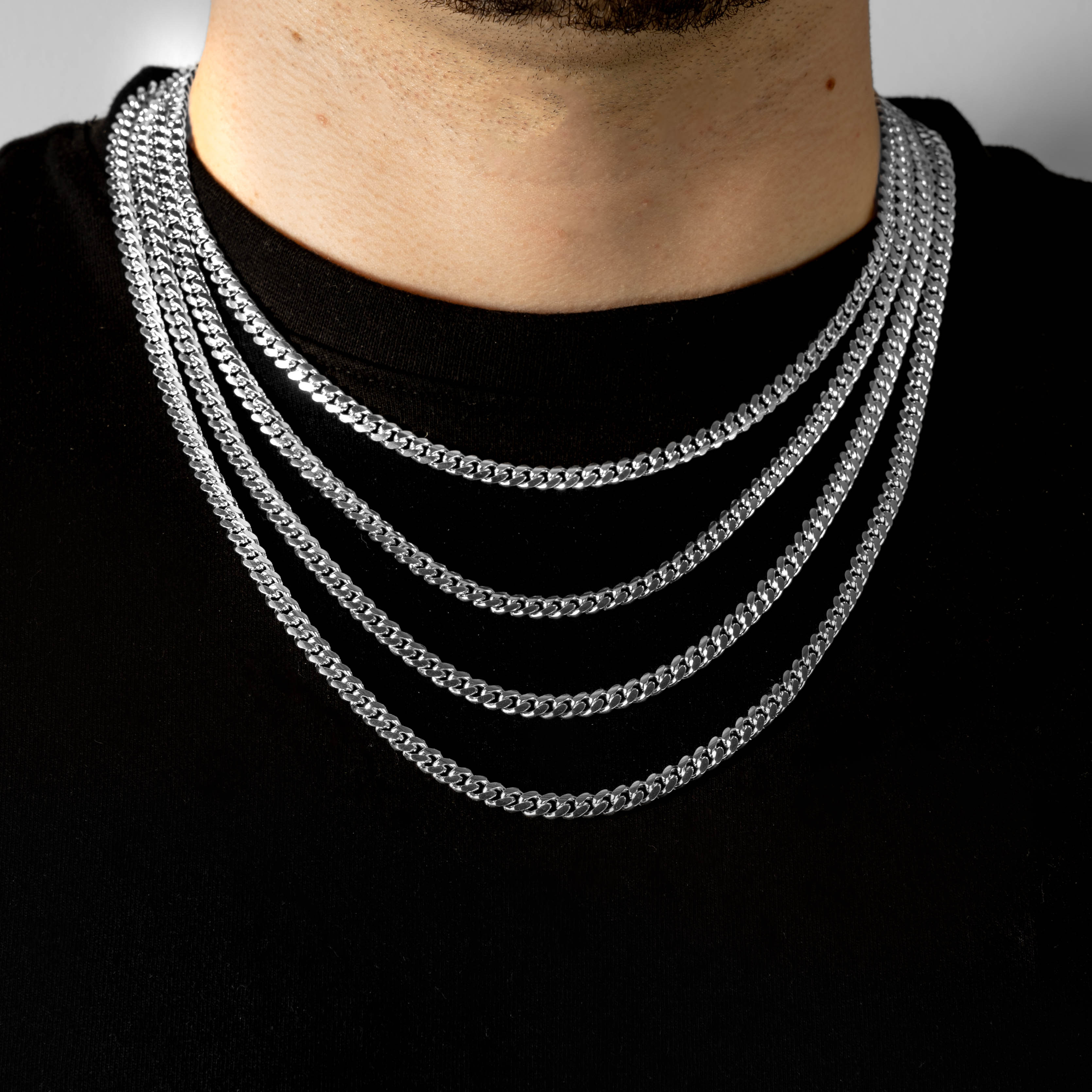 925 Sterling Silver 5mm Cuban Chain