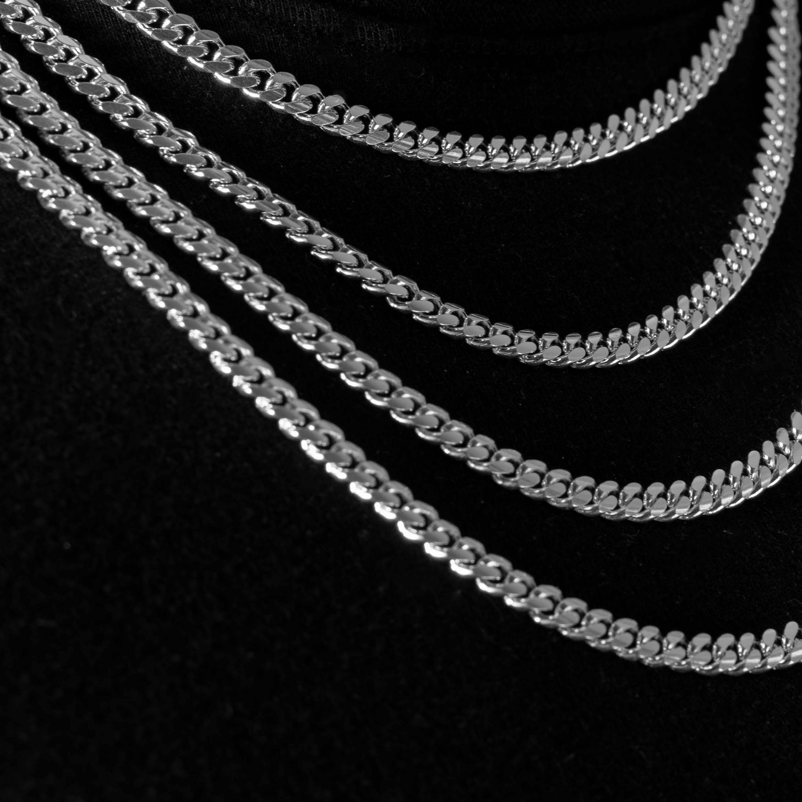 925 Sterling Silver 5mm Cuban Chain