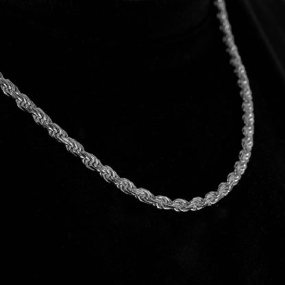 925 Sterling Silver 4.2mm Rope Chain