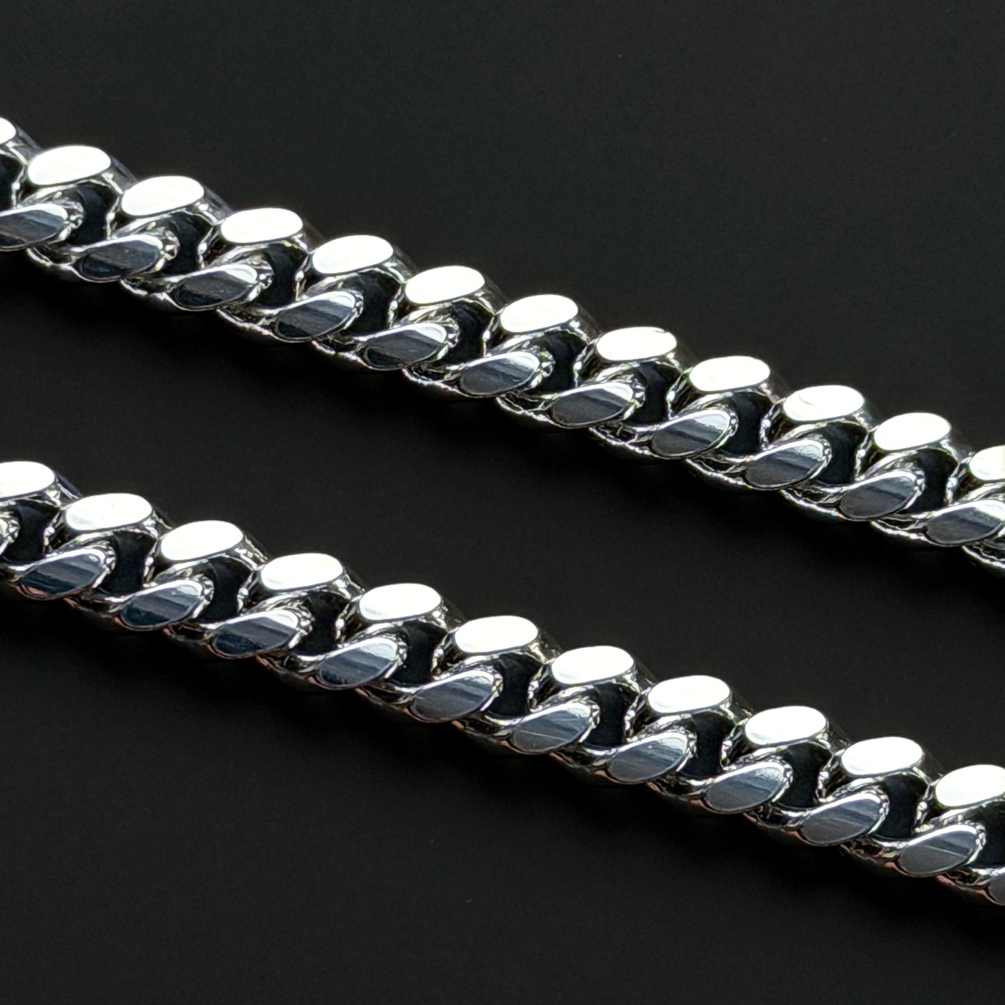 925 Sterling Silver 6.7mm Cuban Bracelet