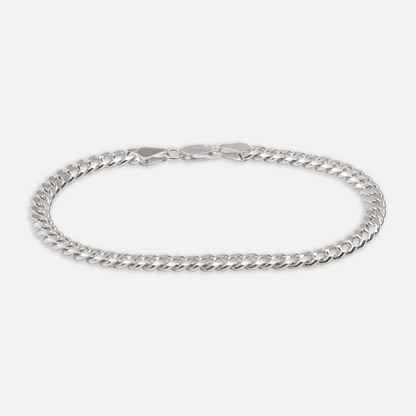 925 Sterling Silver 5mm Cuban Bracelet