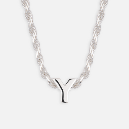 925 Sterling Silber Anfangsbuchstaben Anhänger