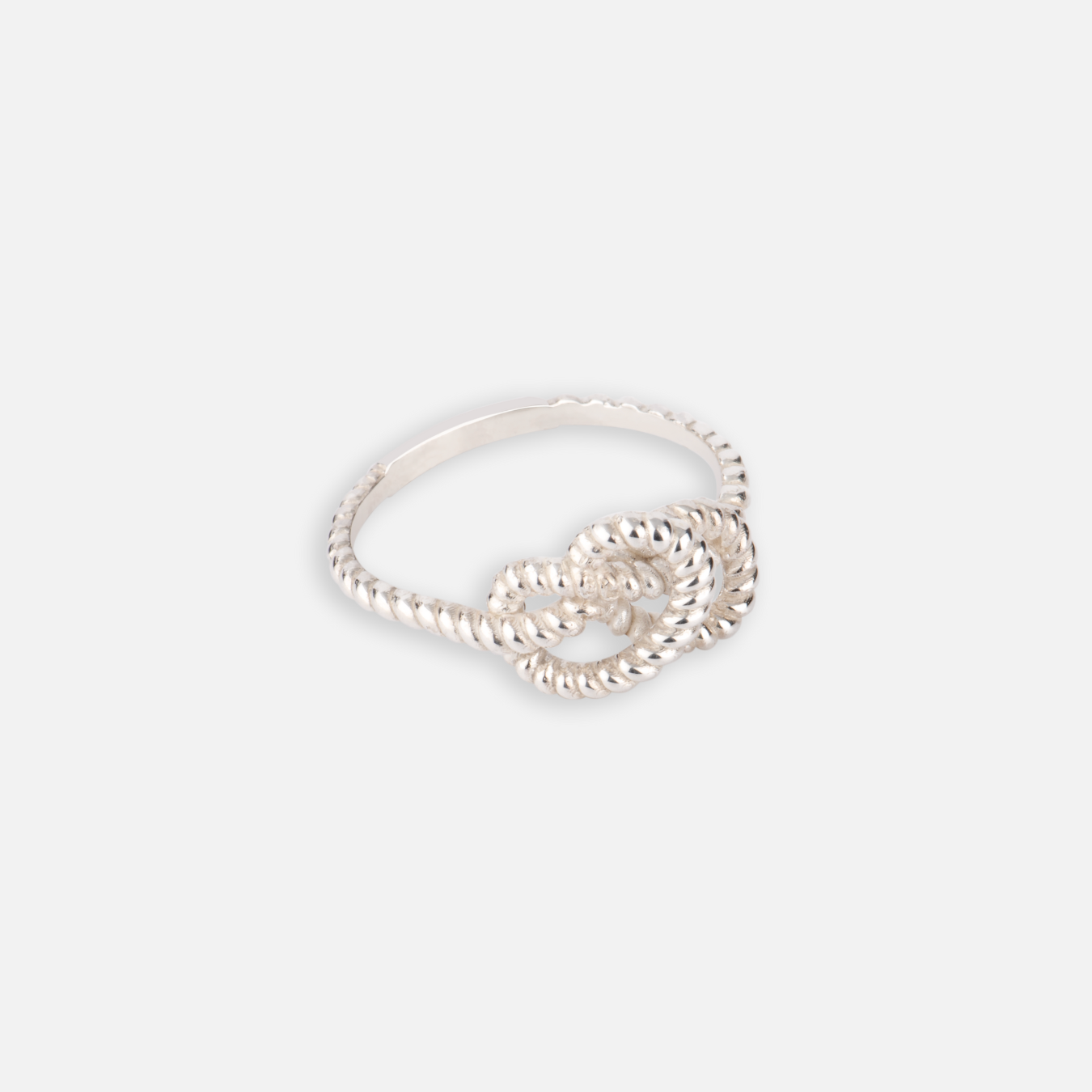 925 Sterling Silver Knot Ring