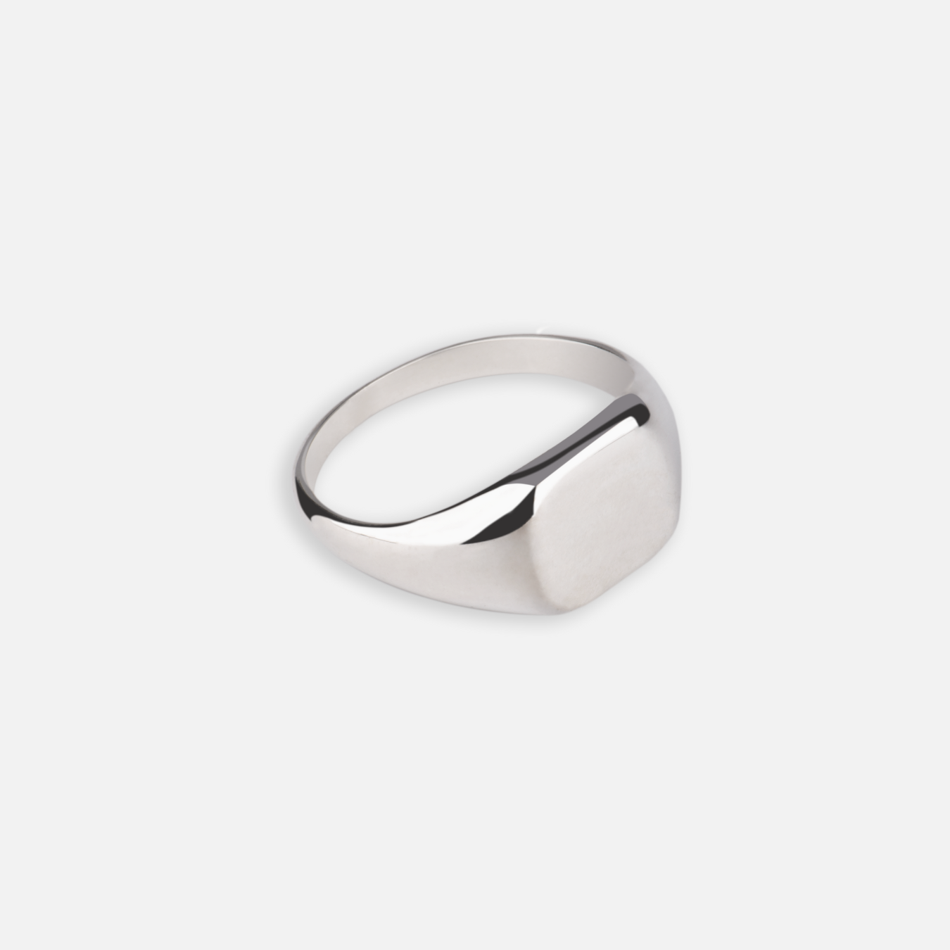 925 Sterling Silver Square Signet Ring