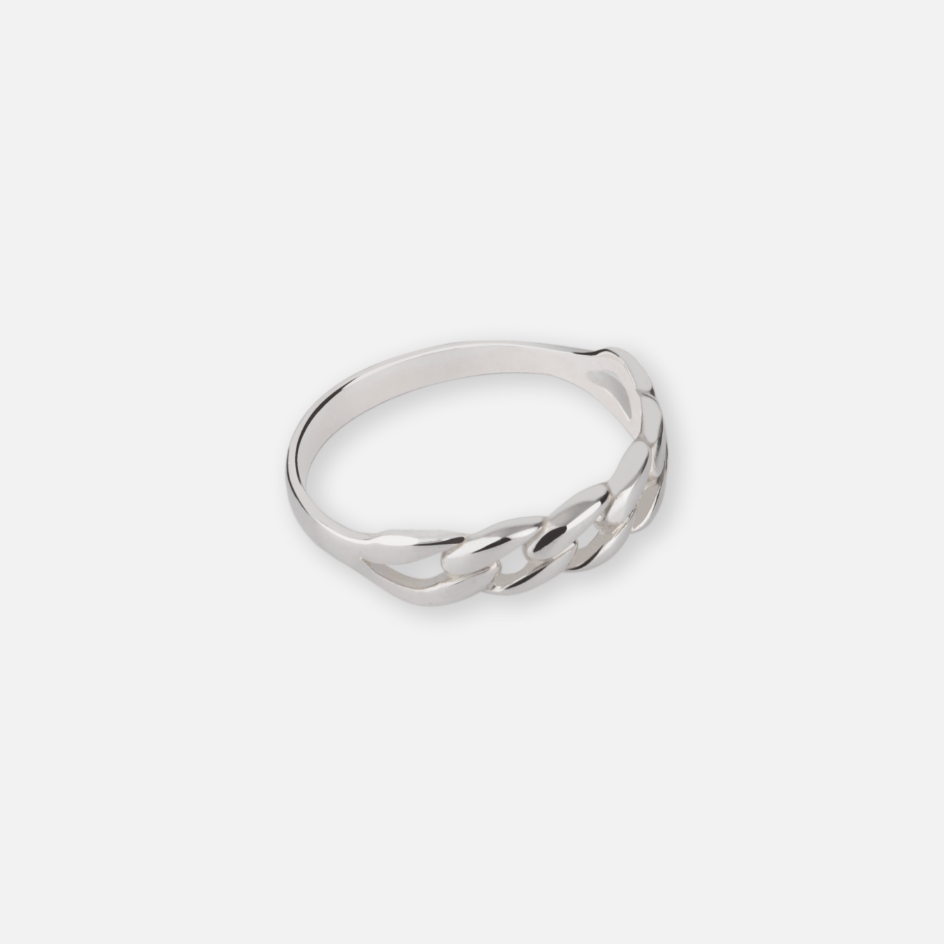 925 Sterling Silver Cuban Ring