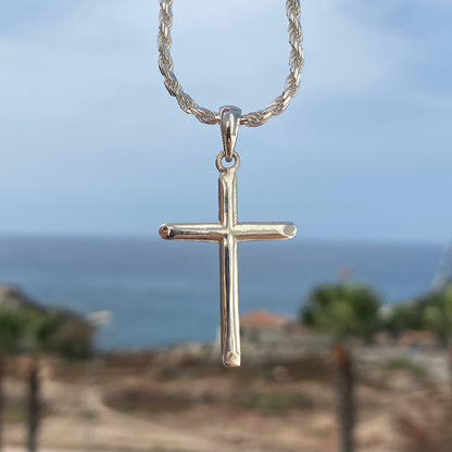 Kreuzanhänger aus 925er Sterlingsilber