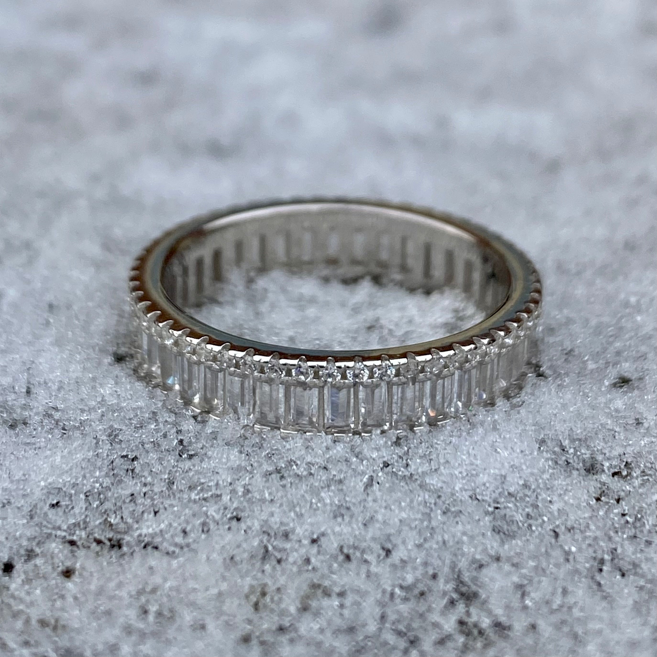 925 Sterling Silver Eternity Ring